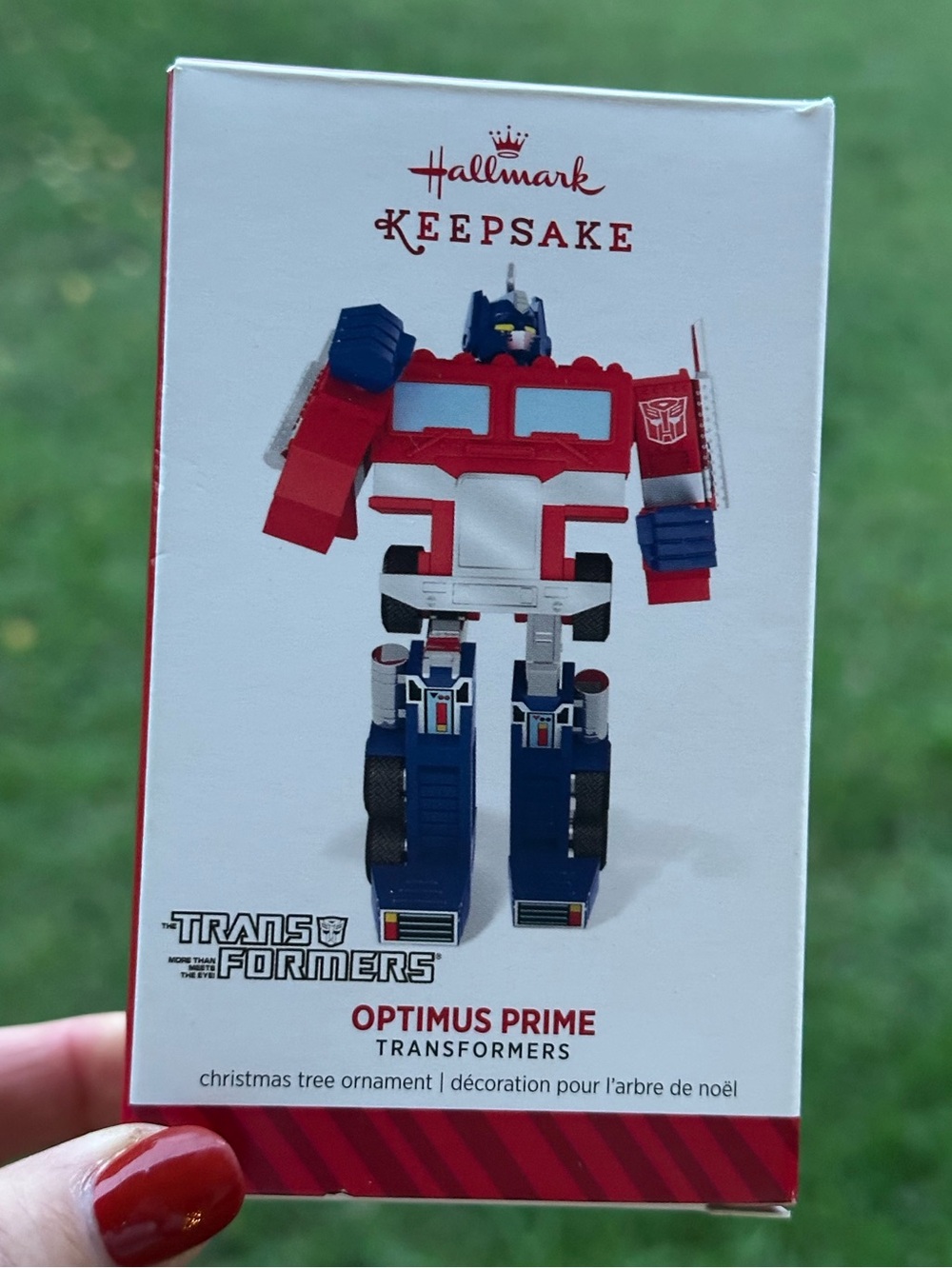 Hallmark 2014 Optimus Prime Transformers Keepsake Ornament